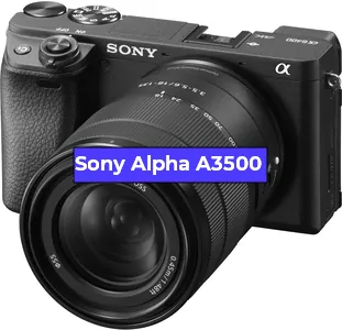 Замена Чистка матрицы на фотоаппарате Sony Alpha A3500 в Санкт-Петербурге